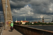 Über die Daugava in die Rigaer Altstadt