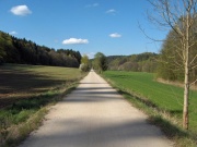 Der 5 Flüsse Radweg bei Rieden