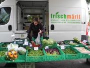 Marktstand am Freitagnachmittag
