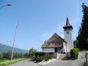 Die kleine Kirche von Sutz