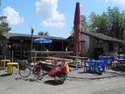 Camping Bistro, Aussenansicht vom Sommer 2011